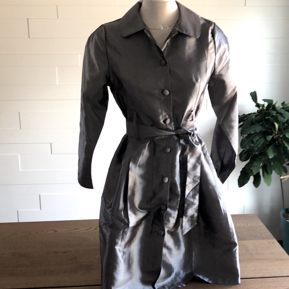 (2/$20) Xiu Space Silver Jacket Dress - S